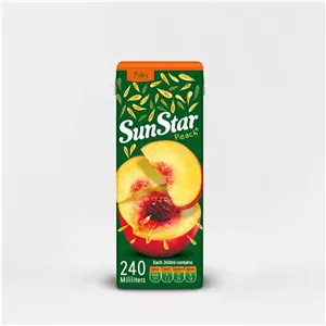 آبمیوه هلو پالپی 240 میل سان استار - 6261939940315