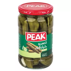 خیارشور درجه یک 650 گرم پیک - 6263555000947