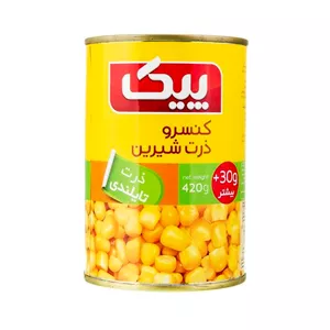 کنسرو ذرت 420 گرم پیک - 6263555000084