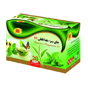 دمنوش چای سبز نعناع فلفلی 111 - 6262934500870
