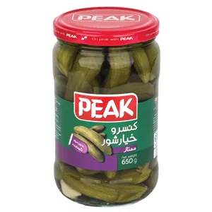 خیارشور ممتاز یک 650 گرم پیک