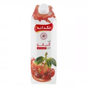 آب آلبالو 1 لیتری تکدانه6260138470265