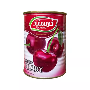 کمپوت گیلاس 370 گرم خرسند - 6260436200748