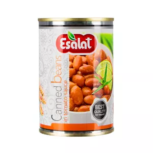 کنسرو لوبیا چیتی 380 گرم اصالت - 6260273701248