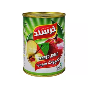 کمپوت سیب 350 گرم خرسند - 6260436200755