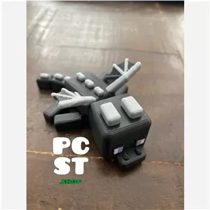 اژدهای اندردراگون مفصلی الهام گرفته از ماینکرفت Ender Dragon
