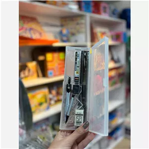 ست 8 تکه پرگار و گونیا و نقاله 