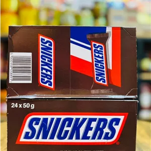شکلات اسنیکرز SNICKERS (باکس 24 عددی 50 گرمی)