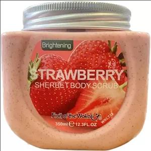 اسکراب بدن توت فرنگی STRAWBERRY وکالی Wokali