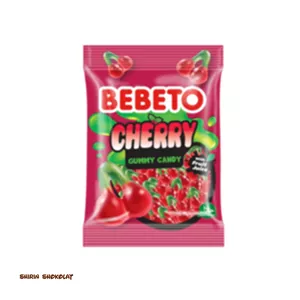 پاستیل ببتو BEBETO مدل CHERRY گیلاس 80 گرمی