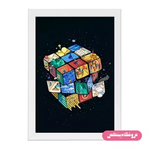 تابلو پینکمن مکعب روبیک Jm2119