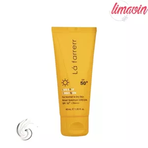 کرم ضد آفتاب بدون رنگ لافارر مدل SPF50 مناسب پوست‌های خشک و معمولی حجم 40 میلی‌لیتر