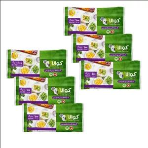 کیسه فریزر کوالا مدل تقویمی شش بسته 100 عددی H4X