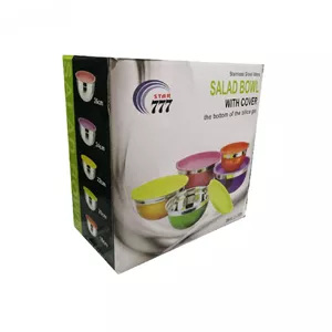 لوازم آشپزخانه لگن اشپزخانه 777 استار مدل BWLS-105 مجموعه 5 عددی M.r