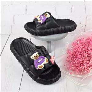 دمپایی پسرانه پاپا مدل تدی جدی کد BK.3682 Mez