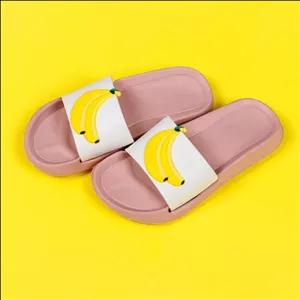 دمپایی دخترانه پاپا مدل موز کد KLBS.3516 Mez