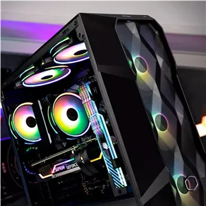 فن کیس کولر مستر مدل MasterFan MF120 Halo2 بسته سه عددی SNX