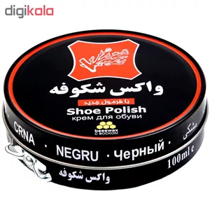 واکس کفش شکوفه کد 02 بسته 2 عددی