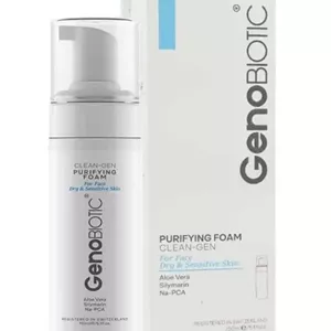 فوم شستشوی صورت پوست خشک کلین ژن ژنوبایوتیک_GENOBIOTIC