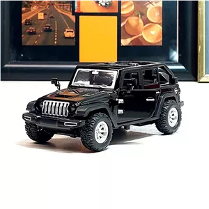 ماکت ماشین فلزی جیپ Jeep Wrangler مشکی