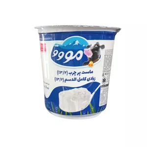 ماست پر چرب مووو 700 گرم (6 عددی )