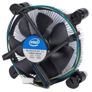 فن پردازنده کامپیوتر cpu اینتل مسی