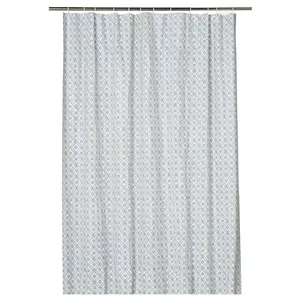 پرده حمام ایکیا DOCKBÅT طرح رنگی – سایز 180×200 سانتیمتر