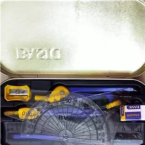 ست ابزار ریاضی ( هندسه) 9 تکه از برند BASIC مدل CB-662