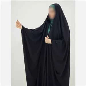 چادر مشکی جده عبا جواهردوزی مدل پاپیون پخش چادر مشکی عربی اصیل عبایی چادر جواهر دوزی . لباس مجلسی زنانه .خرید قسطی فعال 