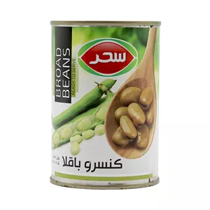 کنسرو باقلا برند سحر 410 گرمی 6260308351806