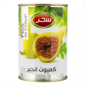 کمپوت انجیر 410 گرمی سحر 6260308355309