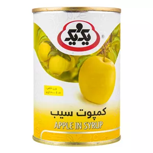 کمپوت سیب یک و یک 400 گرمی6261111108540