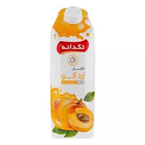 آبمیوه زردآلو 1 لیتری تکدانه 6260138470111