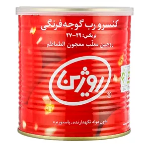 رب گوجه فرنگی 800 گرمی روژین 6260460700108