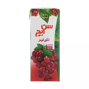 آبمیوه انگور قرمز سن ایچ 200 میل - 6260100684669