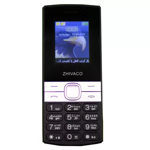 گوشی موبایل ژیواکو F152 رجیسترشده، دو سیمکارت، چراغ قوه، رنگ رم، وزن 75 g