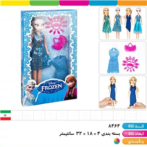 عروسک جعبه ای باربی السا وآنا فروزن تکی