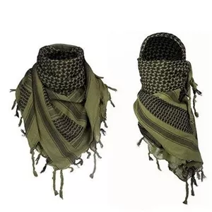 شماق (چفیه) نخی رنگ سبز