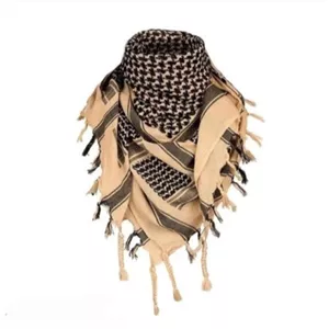 شماق (چفیه) نخی رنگ خاکی
