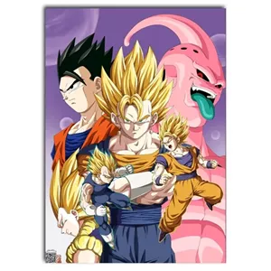متال پوستر انیمه Dragon Ball کد A018