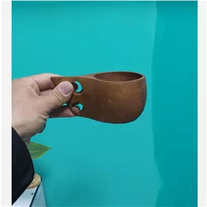 کوکسا چوب گردو(ماگ چوبی متوسط جنس چوب گردو)