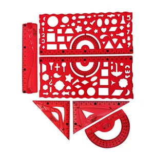 ست خط کش سی بی اس کد 2 مجموعه 6 عددی Rvx