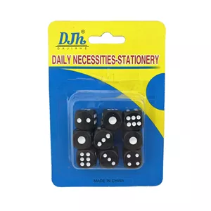 تاس بازی مدل دیجیاهی مدل Dice15 مجموعه 9 عددی REW