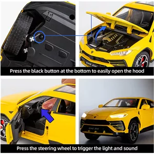 ماکت ماشین چه ژی مدل Lamborghini Urus 7K3