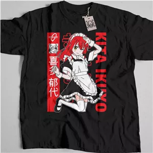 تیشرت Bocchi The Rock طرح Kita Ikuyo کد 105
