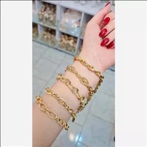 دستبند های شانل  زنانه رنگ ثابت خارجی ضد حساسیت 