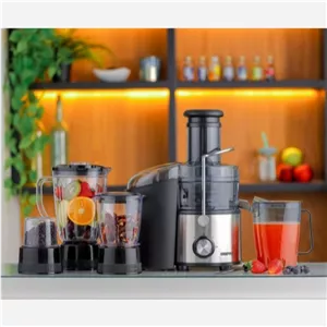 آبمیوه گیری GEEPAS 800W چهار کاره جیپاس