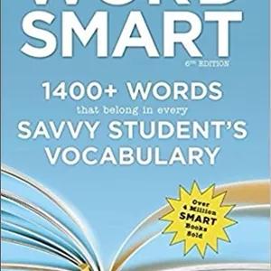 کتاب زبان ورد اسمارت ویرایش ششم  Word Smart 6th Edition 1400 Words That Belong in Every Savvy Students Vocabulary