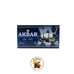چای ارلگری مخصوص تیبگ اکبر 100عددی