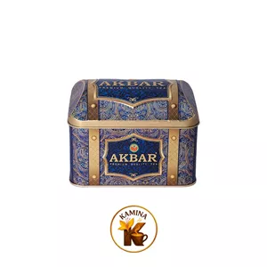 چای مشرقی سلطنتی صندوقی آبی اکبر 250گرمی